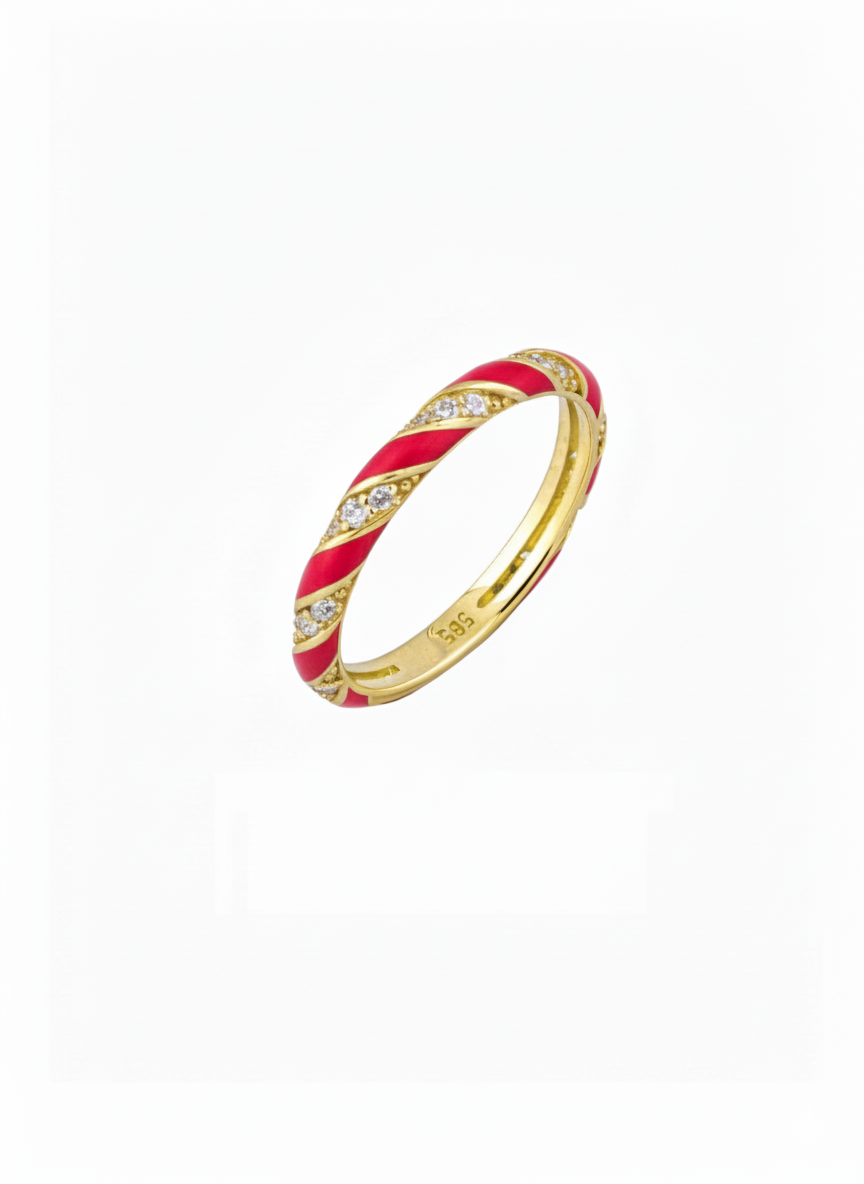 RENKLİ ALTIN YÜZÜK