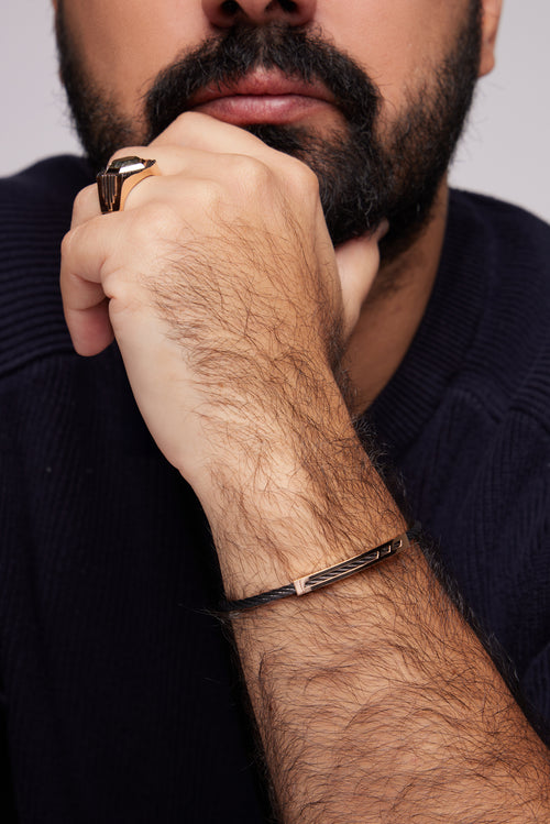 Galeri görünümünde 1 numaralı görseli yükle. ALTIN  ERKEK BİLEKLİK