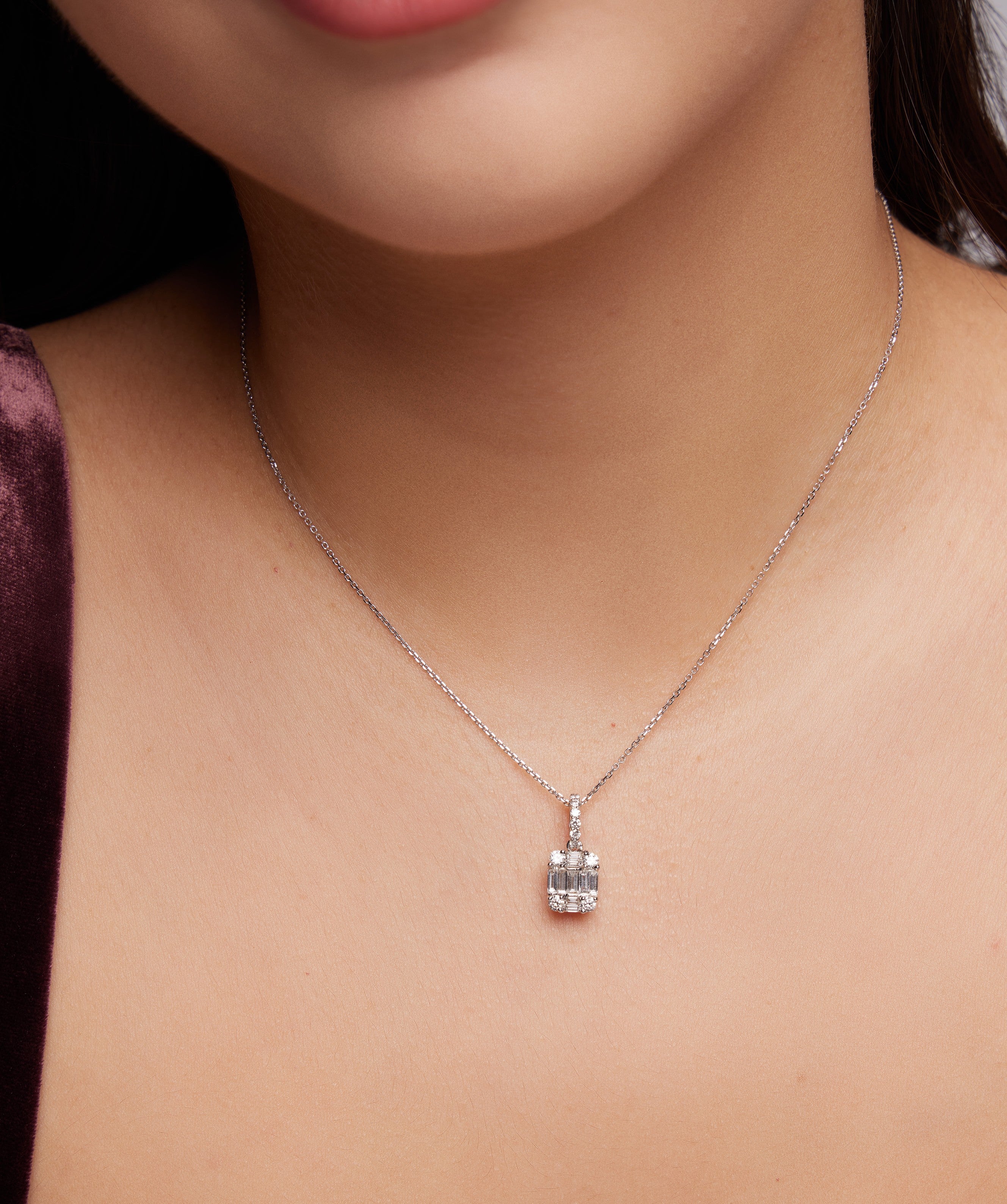 BAGET PIRLANTA KOLYE