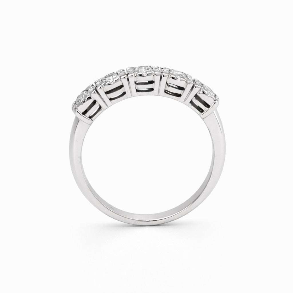 BEŞ TAŞ PIRLANTA YÜZÜK