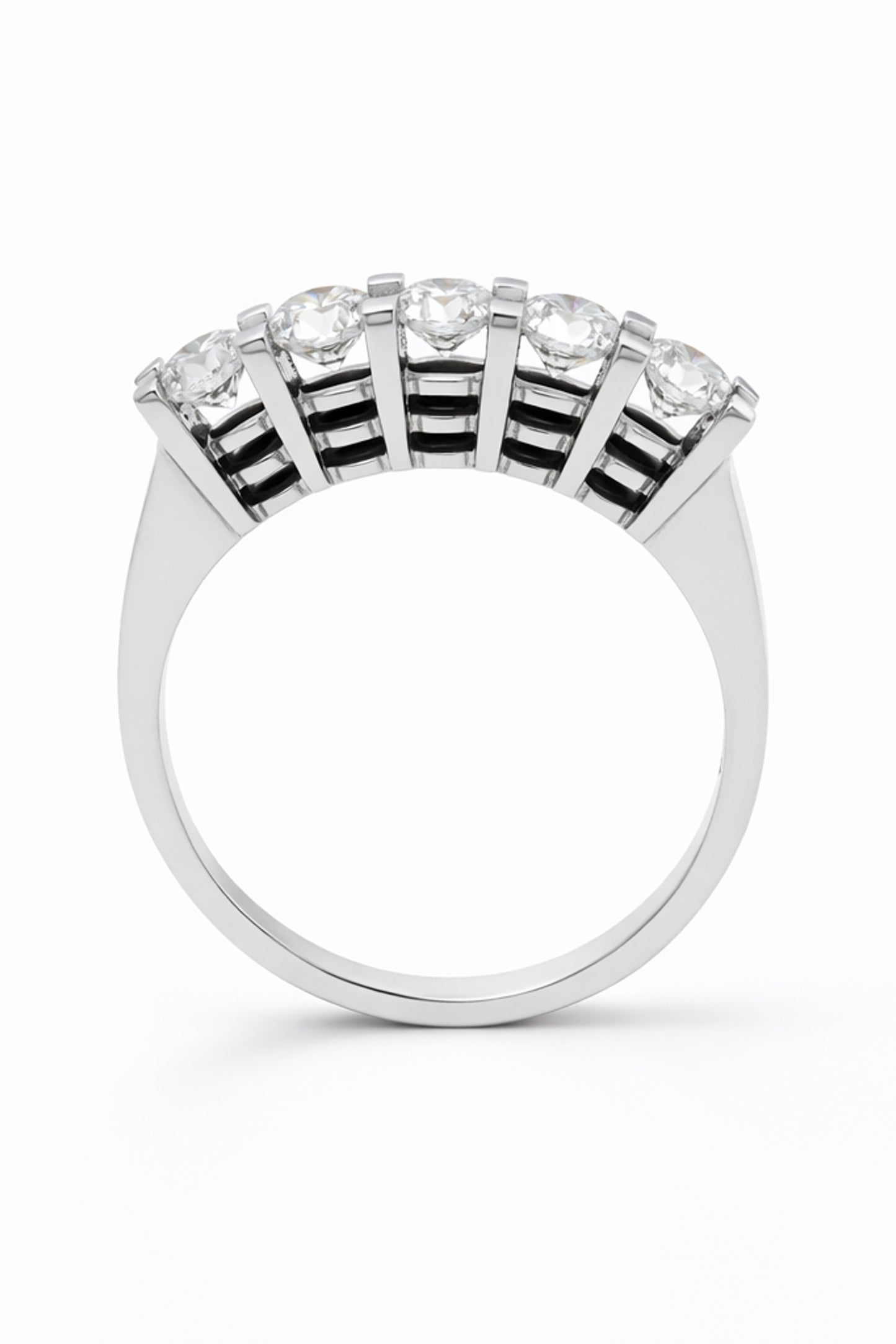 BEŞ TAŞ PIRLANTA YÜZÜK