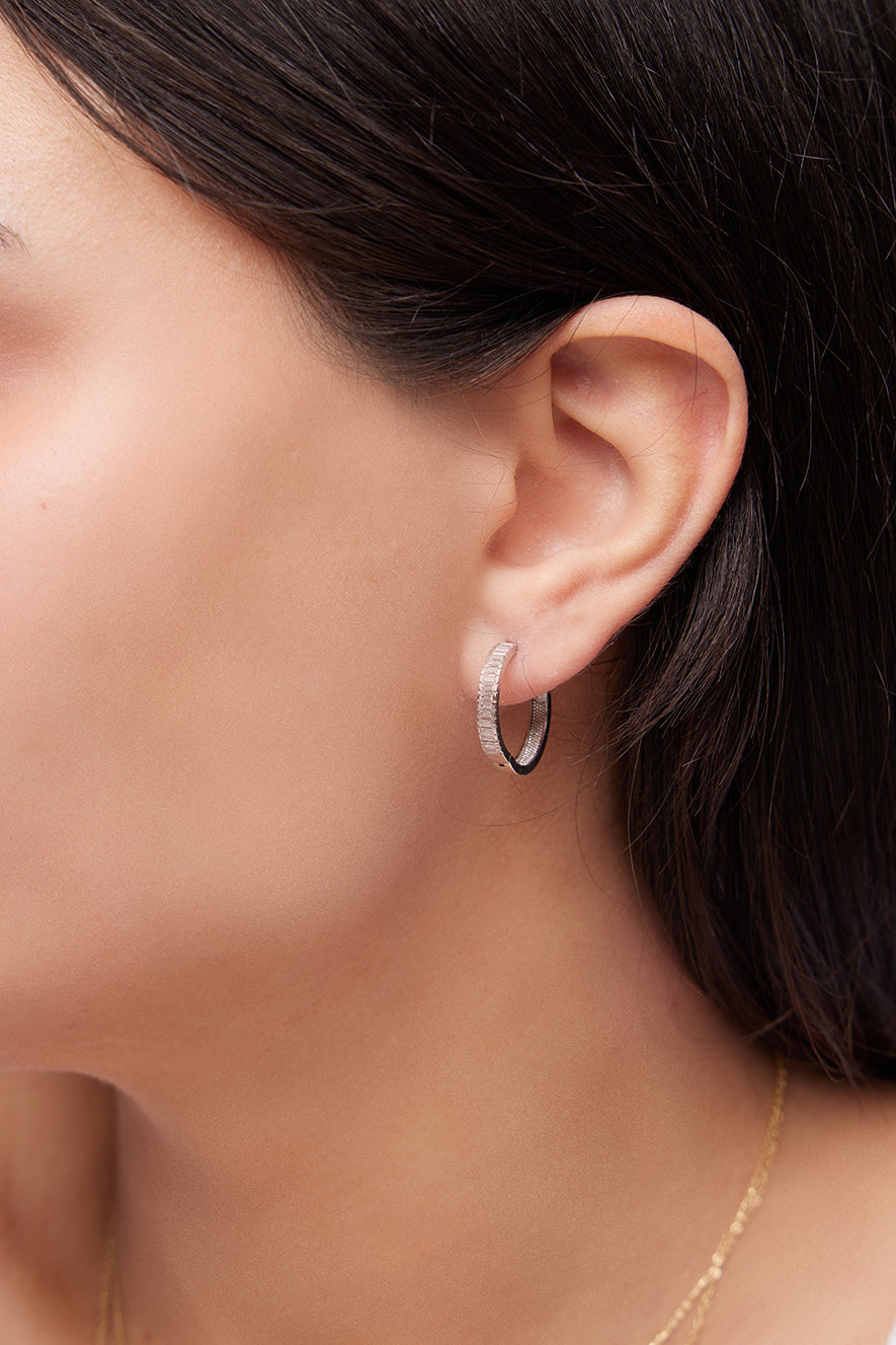 ÇİFT TARAFLI HALKA ALTIN KÜPE