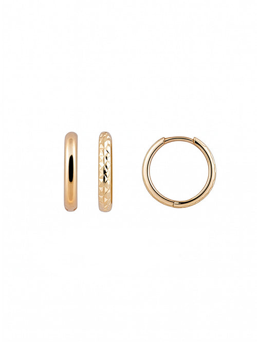 Galeri görünümünde 1 numaralı görseli yükle. HALKA ALTIN KÜPE