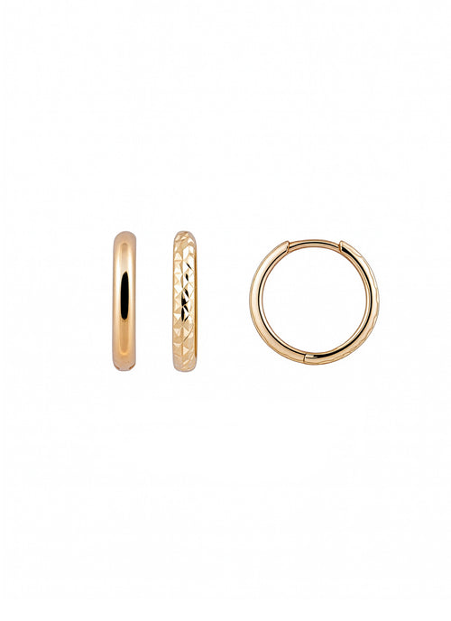 Galeri görünümünde 1 numaralı görseli yükle. HALKA ALTIN KÜPE