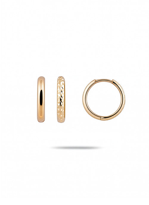 Galeri görünümünde 1 numaralı görseli yükle. HALKA ALTIN KÜPE