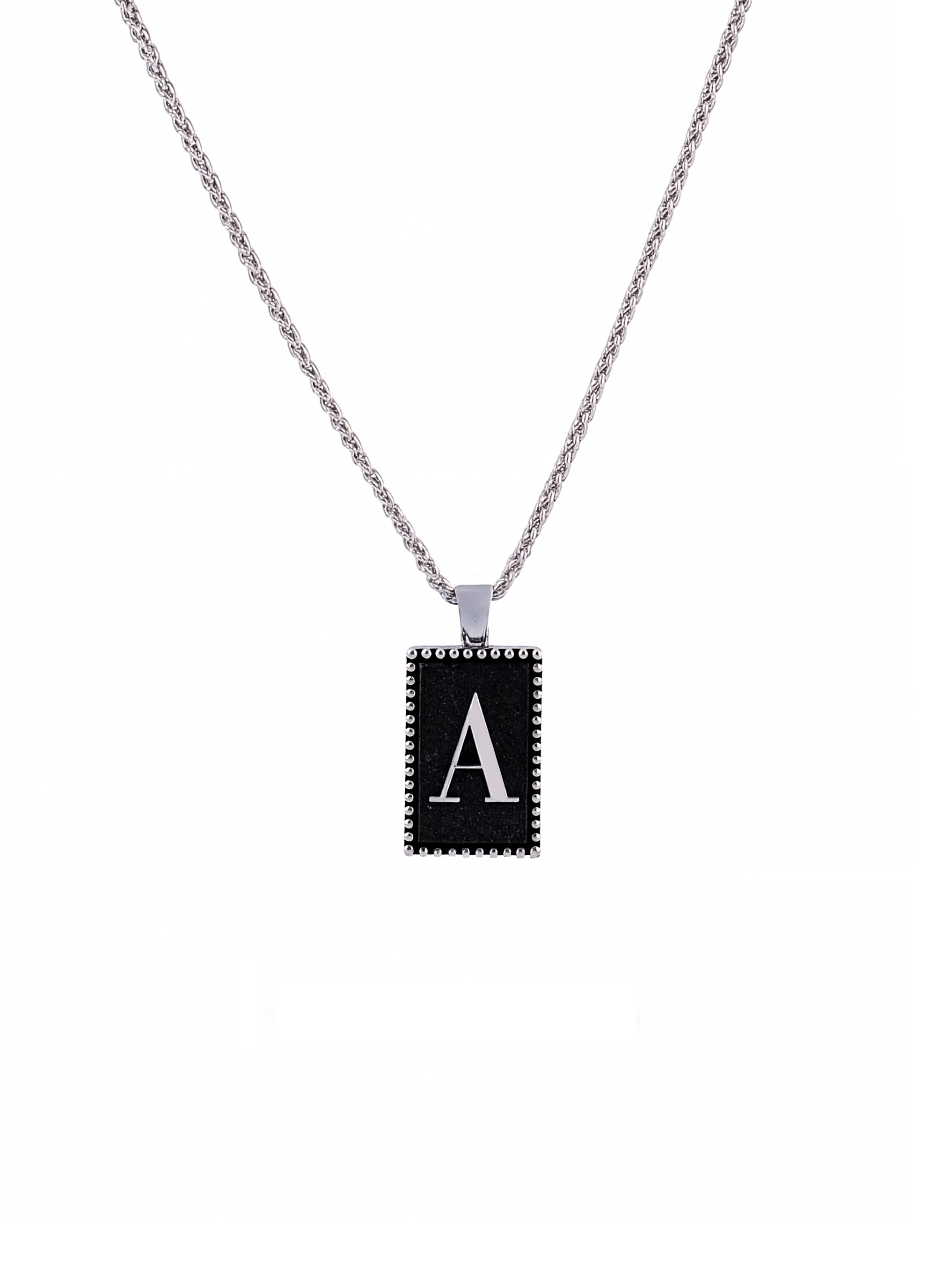 HARFLİ  ALTIN ERKEK KOLYE