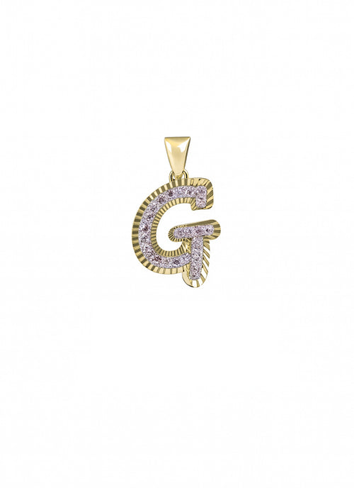 Load image 1 in gallery view. HARFLİ ALTIN KOLYE UCU