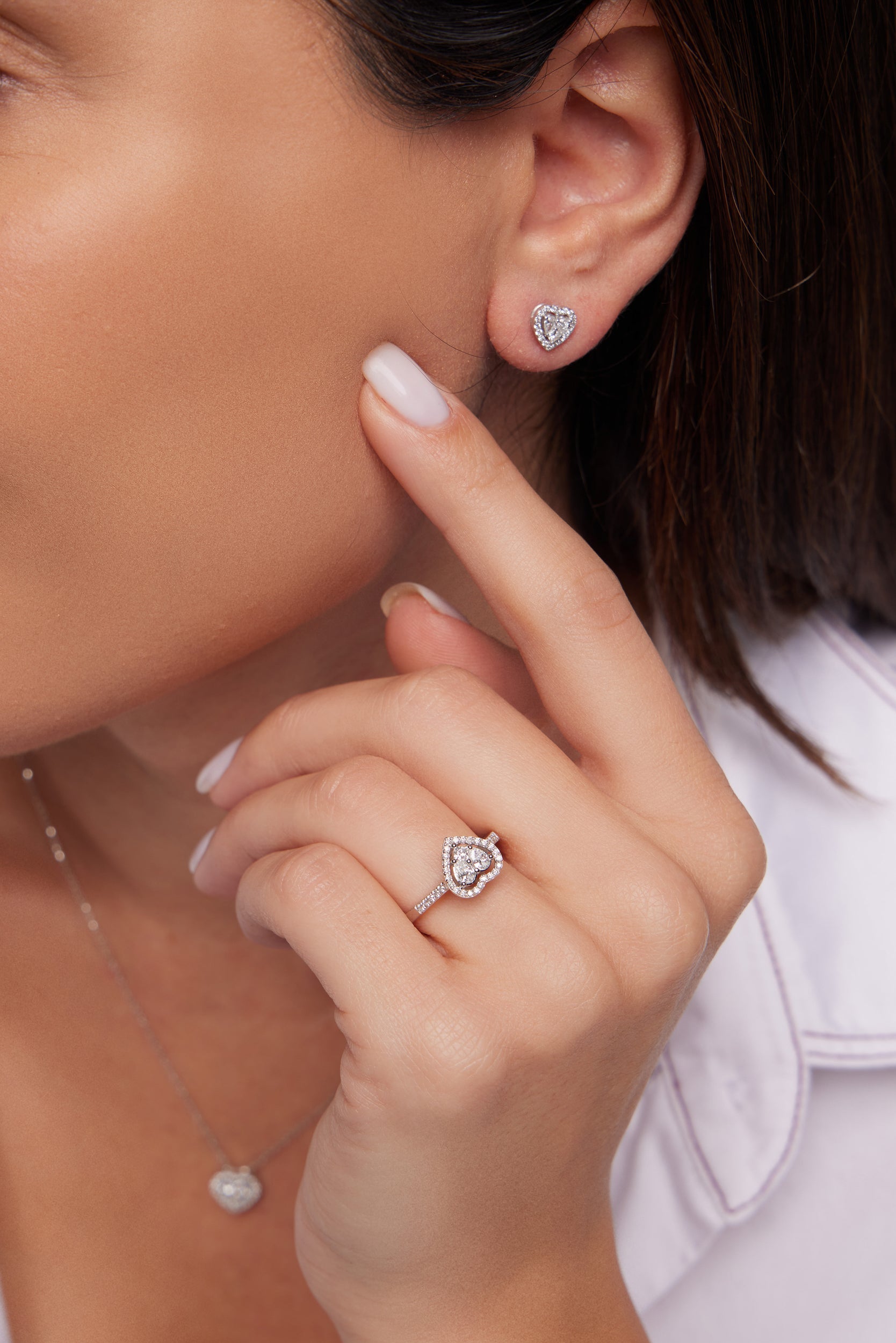 KALPLİ PIRLANTA TAKIM YÜZÜK