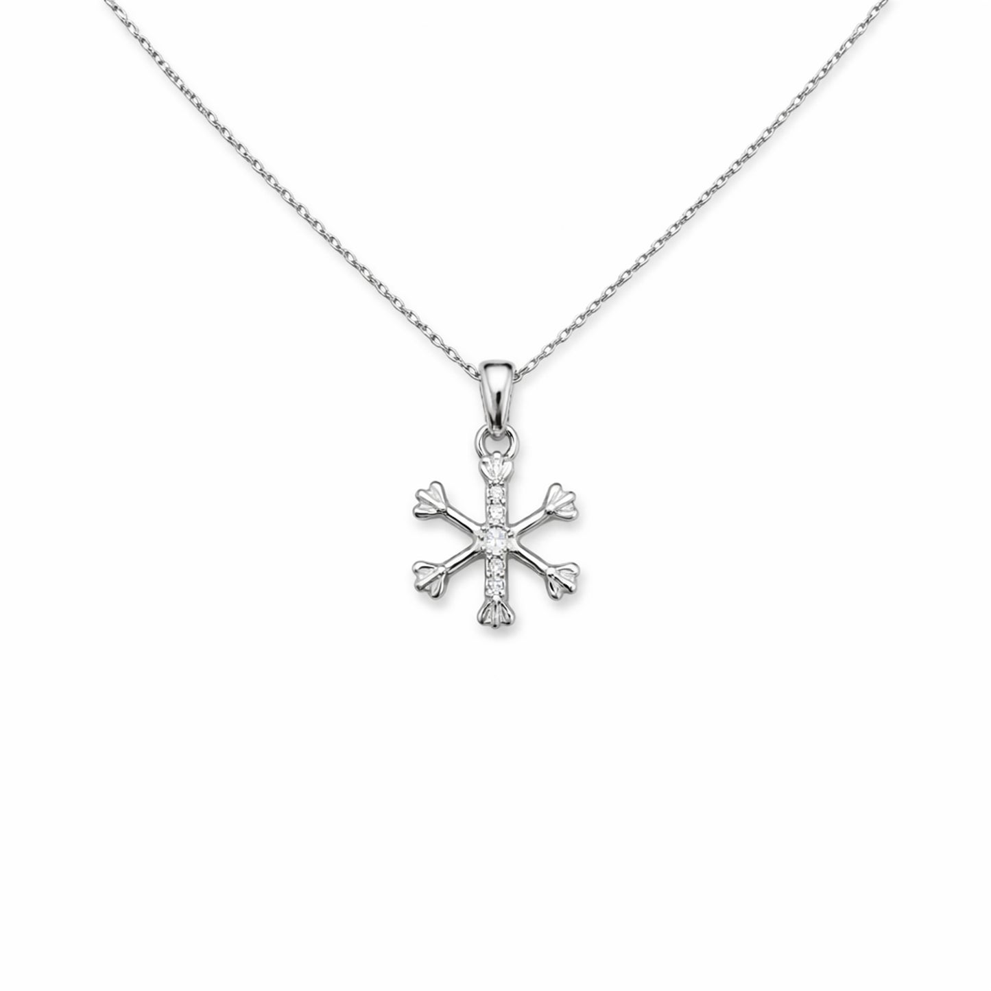 KAR TANESİ PIRLANTA KOLYE