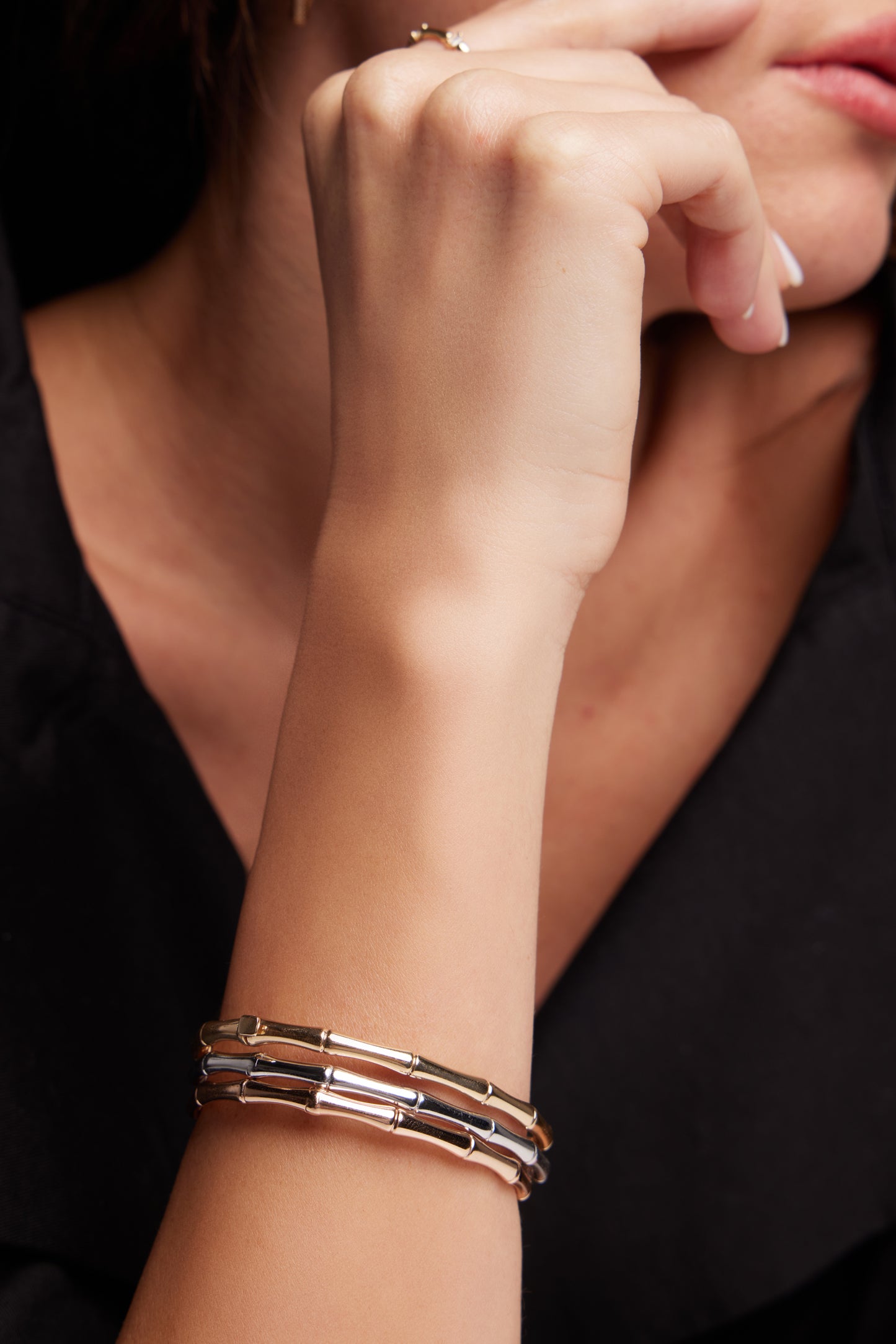 KEMİK ALTIN  KELEPÇE BİLEZİK