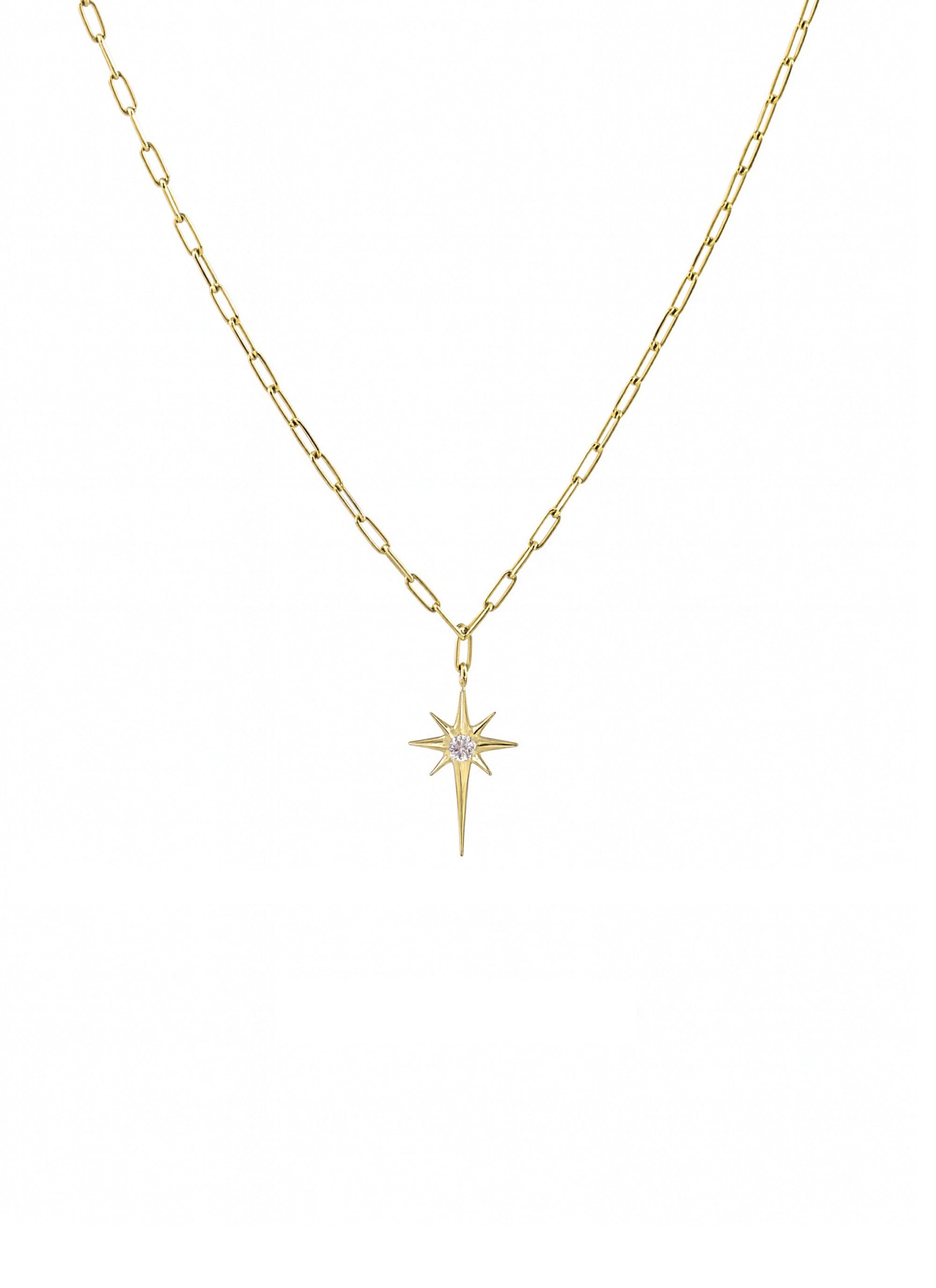 KUTUP YILDIZI ALTIN KOLYE