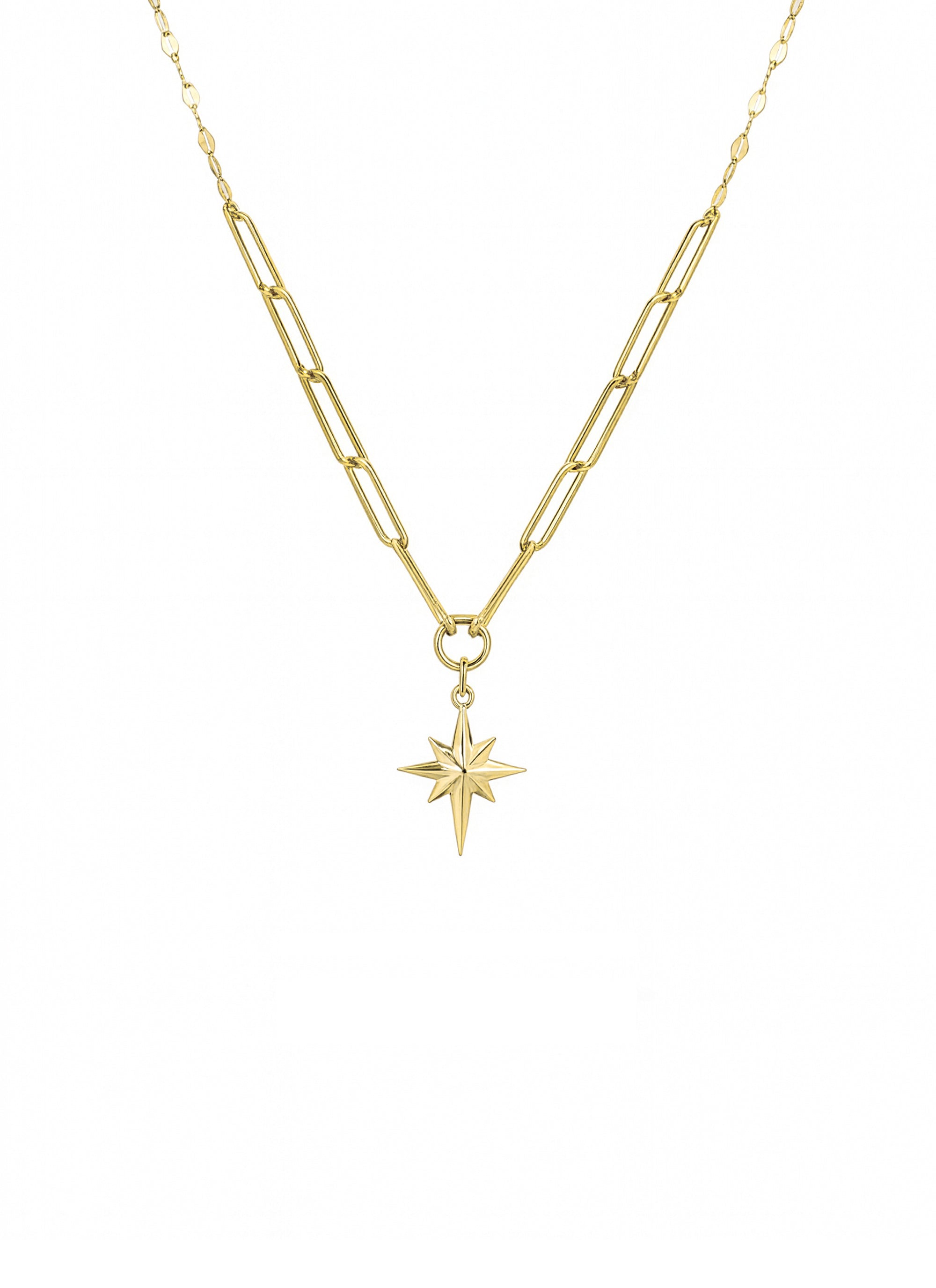 KUTUP YILDIZI ALTIN KOLYE