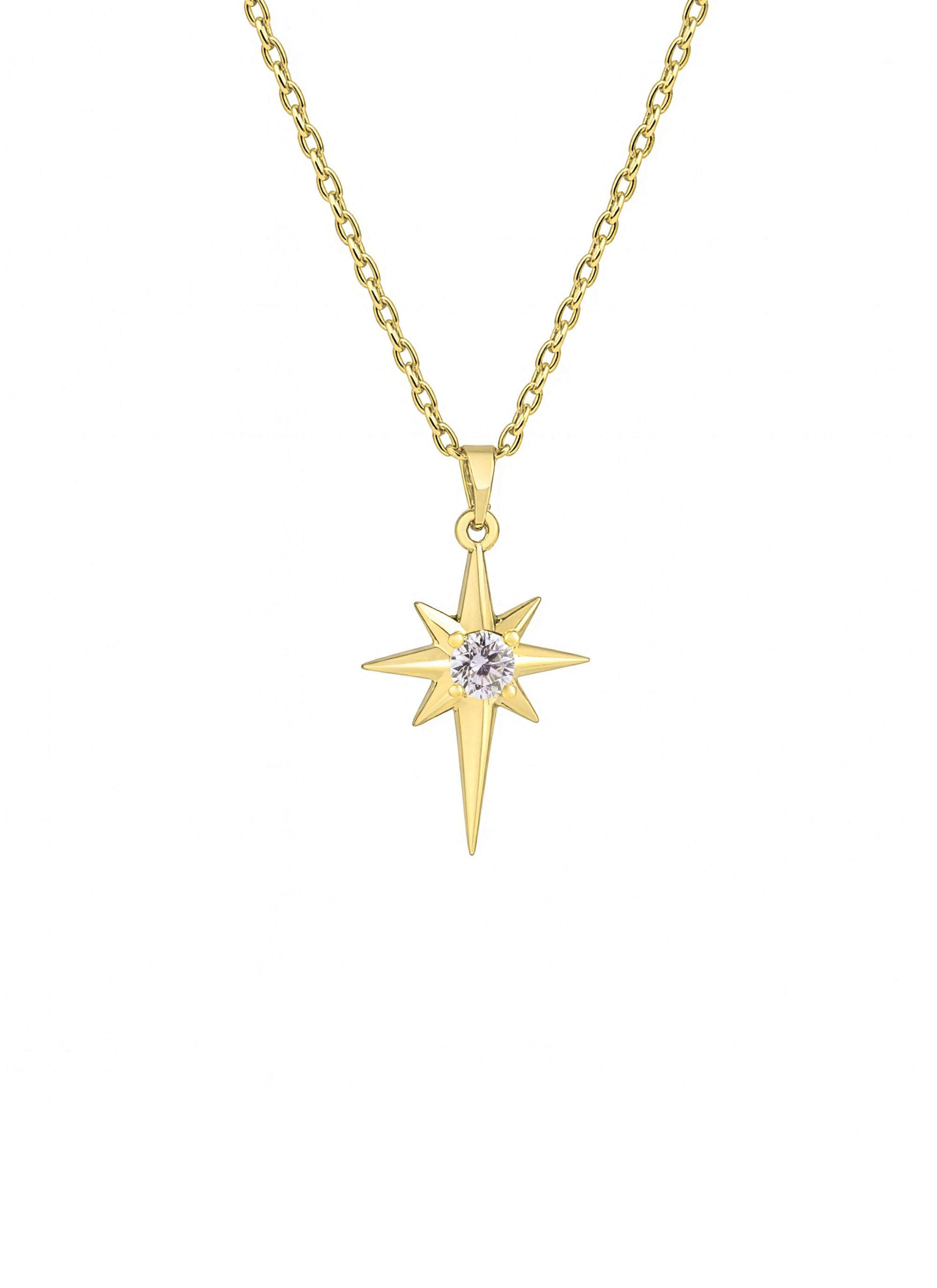 KUTUP YILDIZI ALTIN KOLYE