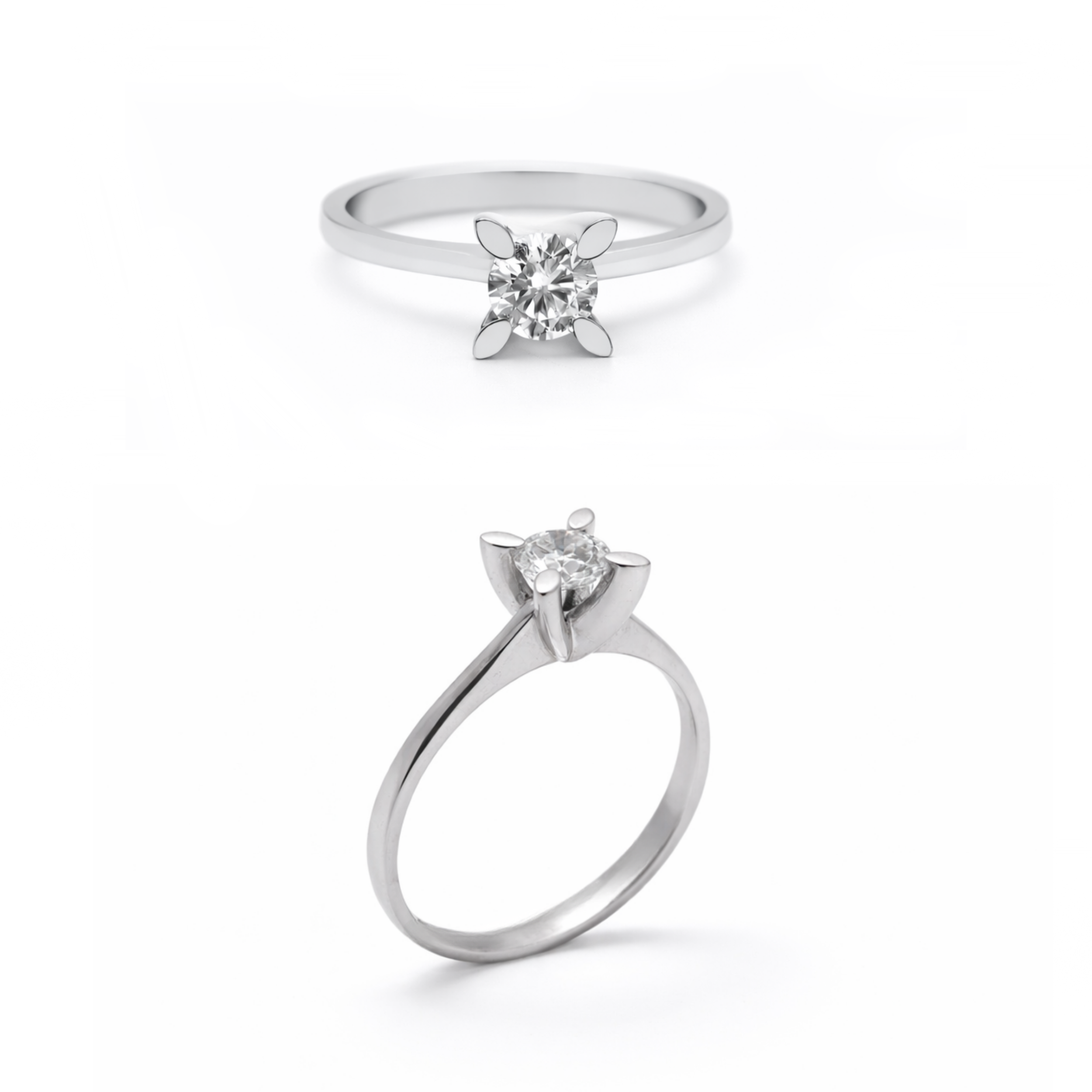 TEK TAŞ PIRLANTA YÜZÜK