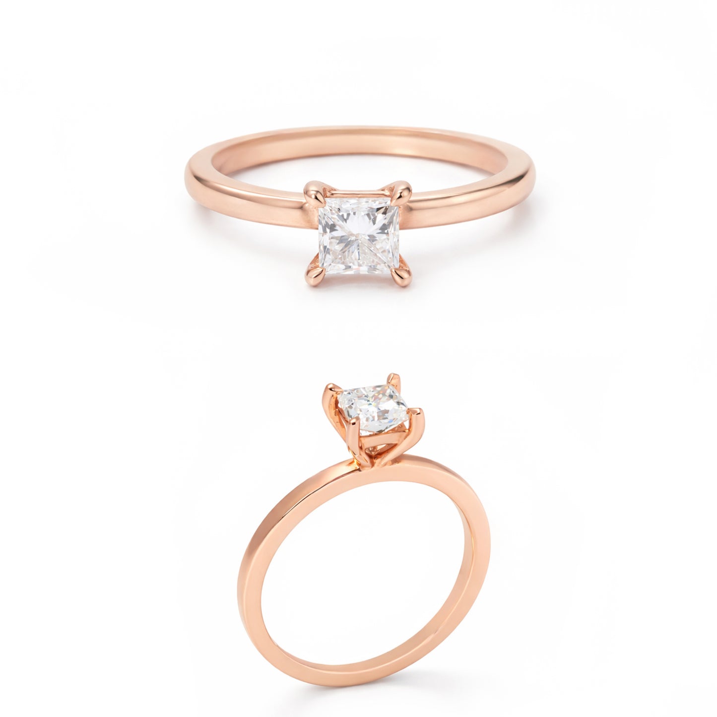 TEK TAŞ PIRLANTA  YÜZÜK