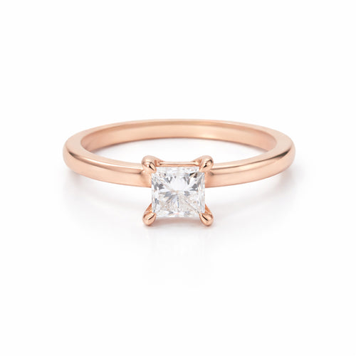 Load image 1 in gallery view. TEK TAŞ PIRLANTA  YÜZÜK