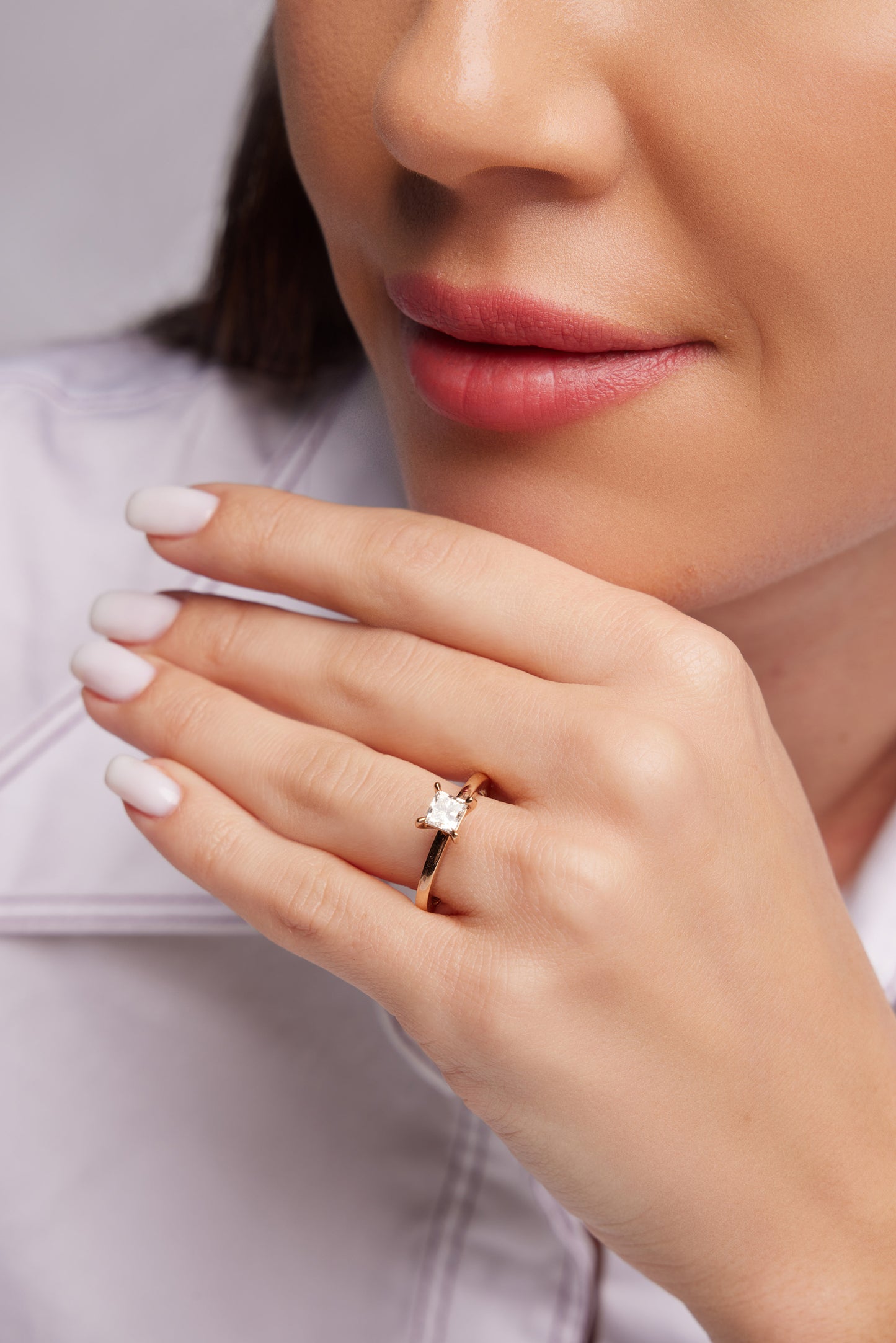 TEK TAŞ PIRLANTA  YÜZÜK