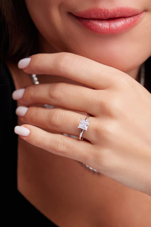 Load image 1 in gallery view. TEK TAŞ ALTIN YÜZÜK