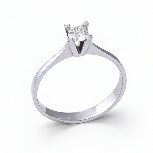 Galeri görünümünde 1 numaralı görseli yükle. TEK TAŞ  PIRLANTA YÜZÜK