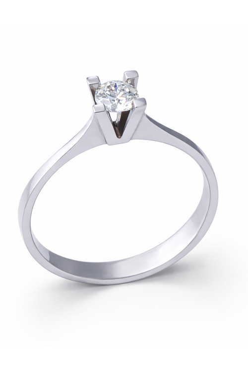 Galeri görünümünde 1 numaralı görseli yükle. TEK TAŞ  PIRLANTA YÜZÜK